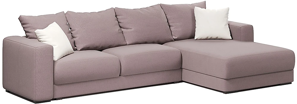 Угловой диван с независимым пружинным блоком Ланкастер Ява