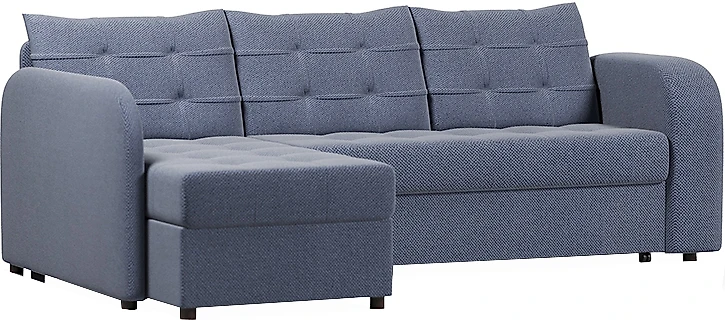 Угловой диван с левым углом Беллано Блю