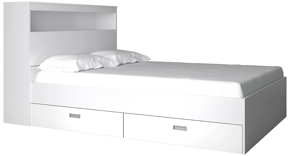 Кровать с высокой спинкой Виктория-2-140 Дизайн-2