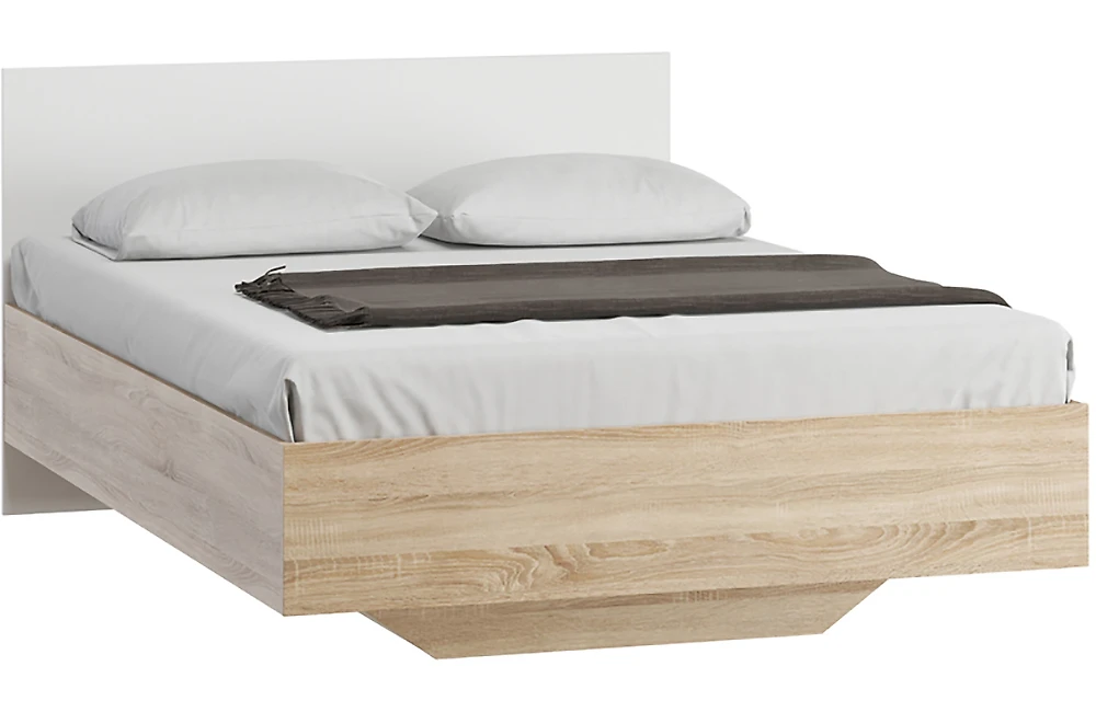 Двуспальная кровать 140х200 см Рексем-1-140