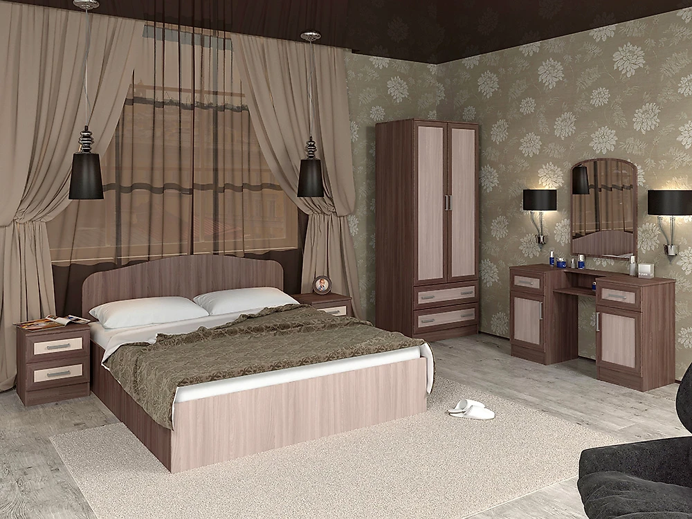 Модульная спальня  Тавла-13 М Дизайн-2