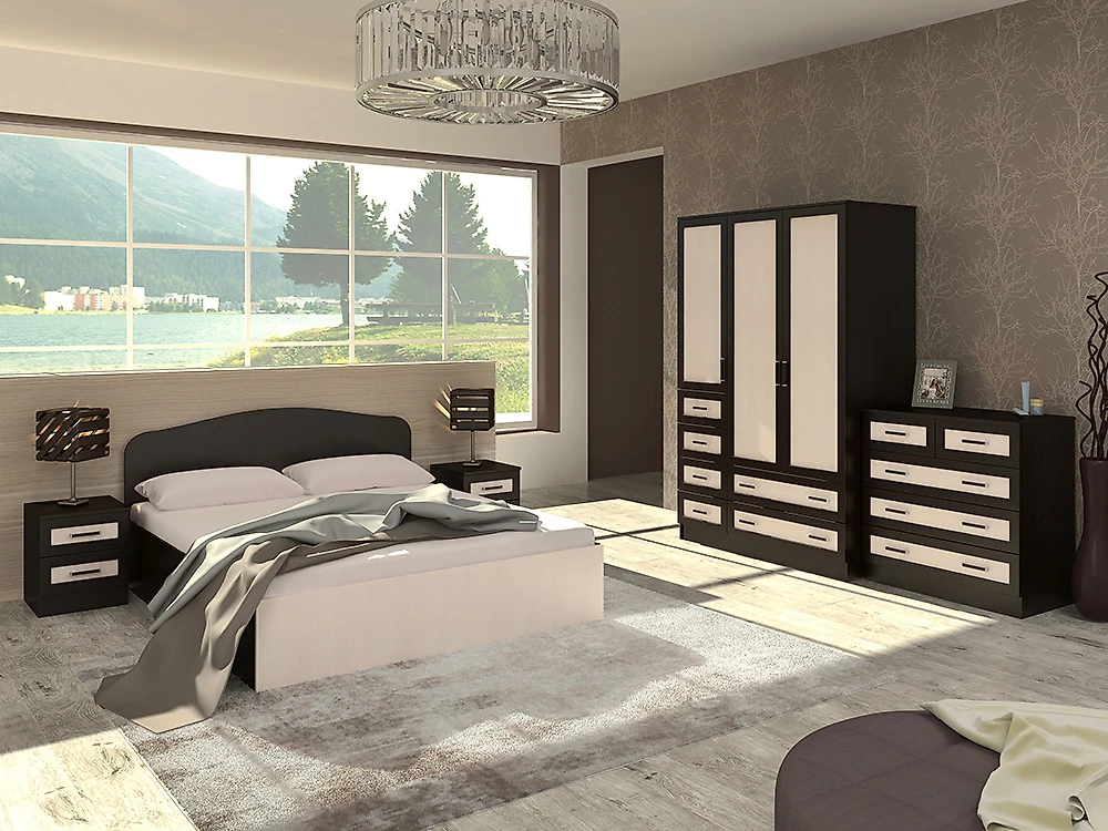 Модульная спальня  Тавла-11 М Дизайн-1