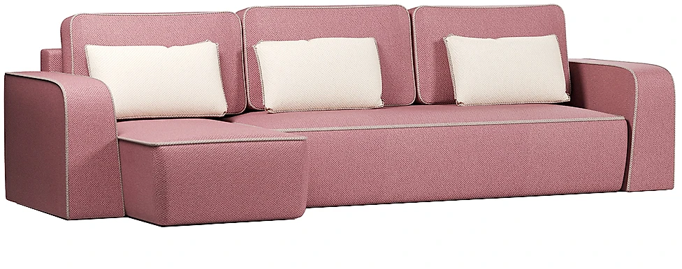 Угловой диван для подростка Линда Пинк 2