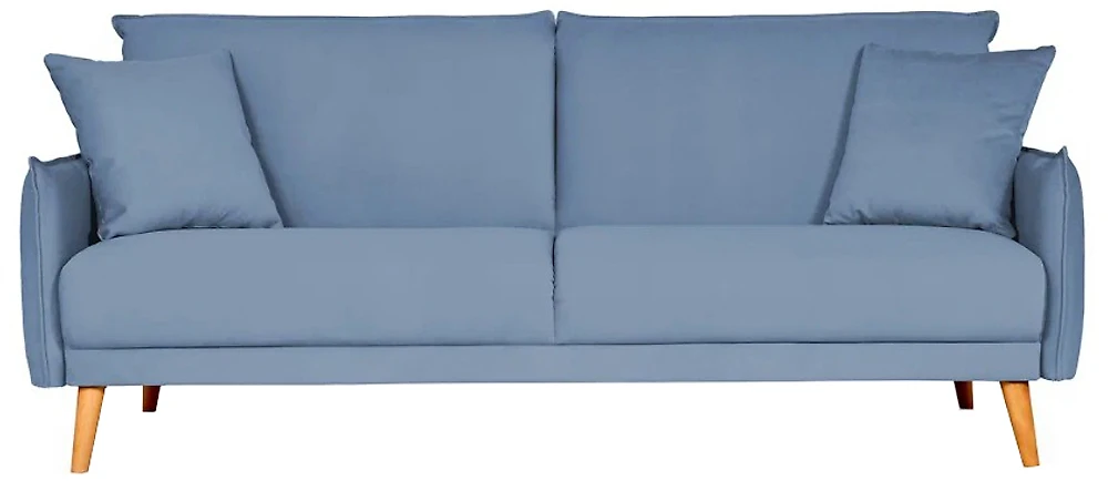 Прямой диван на ножках Наттен трехместный Дизайн 4