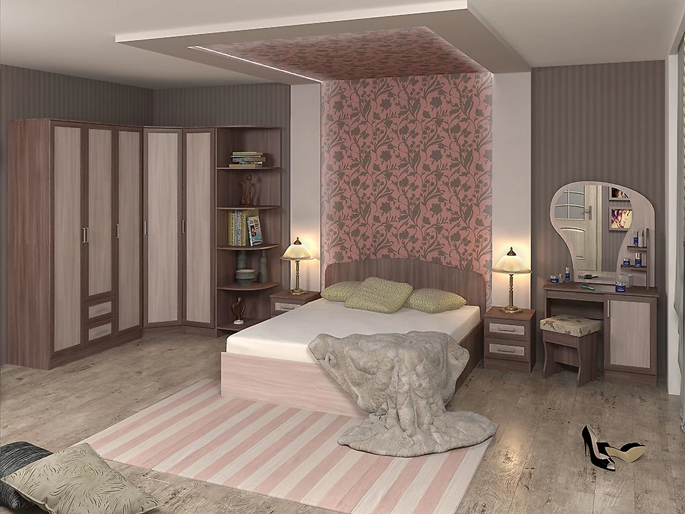 Модульная спальня  Тавла-10 М Дизайн-2