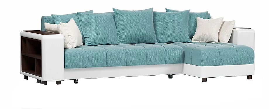Угловой диван с независимым пружинным блоком Дубай Лагуна