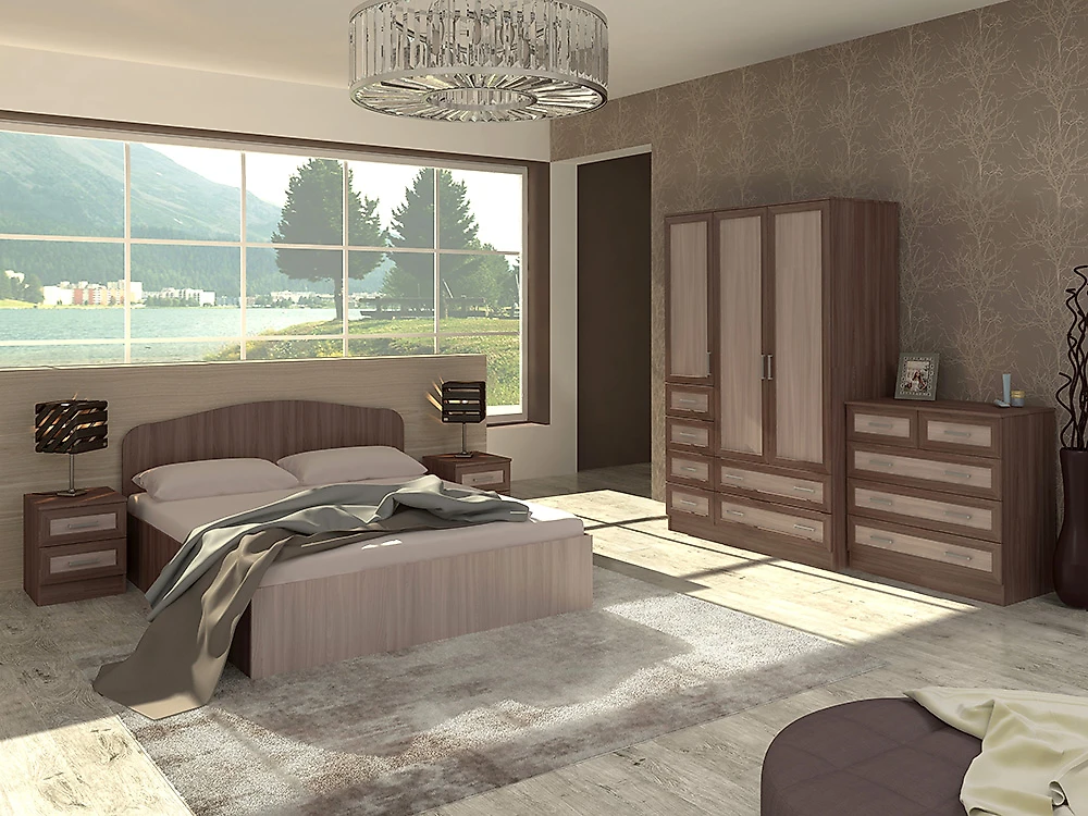Модульная спальня  Тавла-11 М Дизайн-2