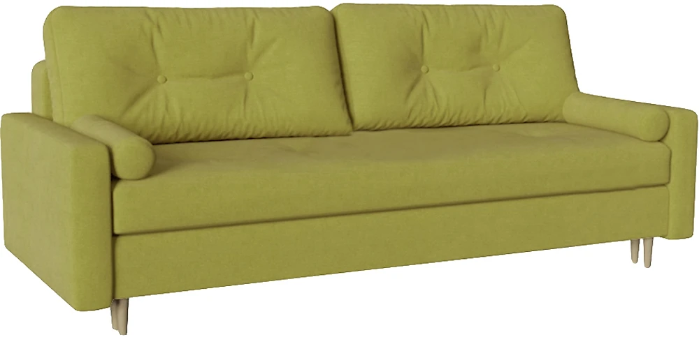 Прямой диван 210 см Сканди (Белфаст) Плюш Грин