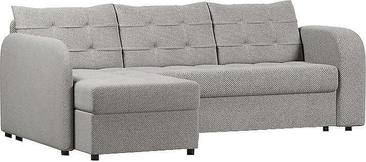 Угловой диван с правым углом Беллано Грей